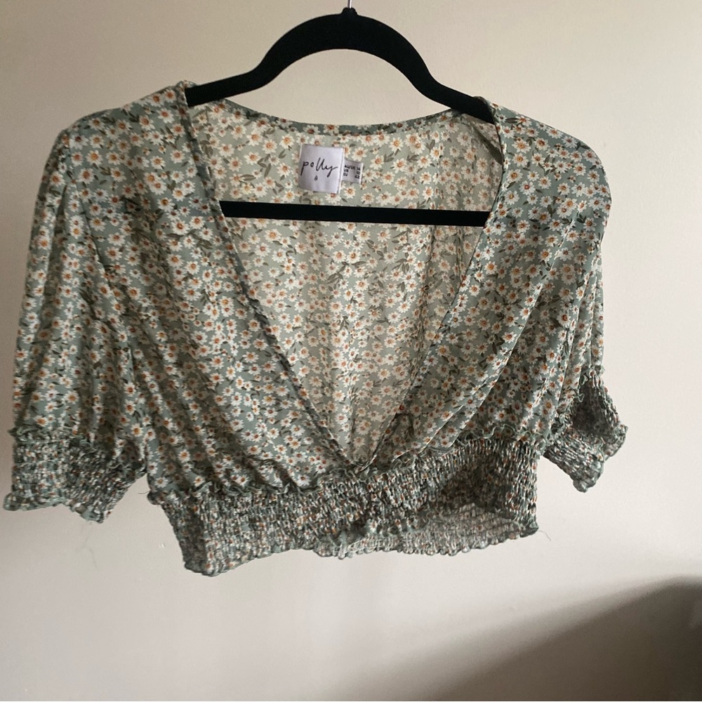 Princess Polly Floral Crop Top